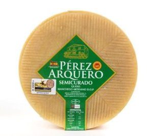 Queso Semicurado Perez Arquero Puro de Oveja leche cruda